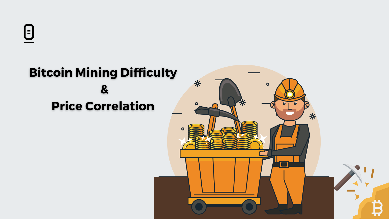BTC mining Difficulty & Price Correlation